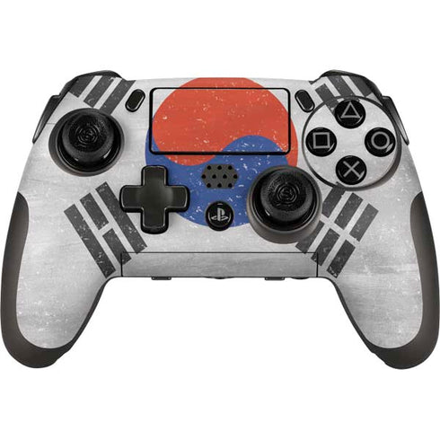 South Korean Flag Distressed PlayStation Scuf Vantage 2 Controller Skin